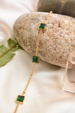 Load image into Gallery viewer, Ss green Bracelet
