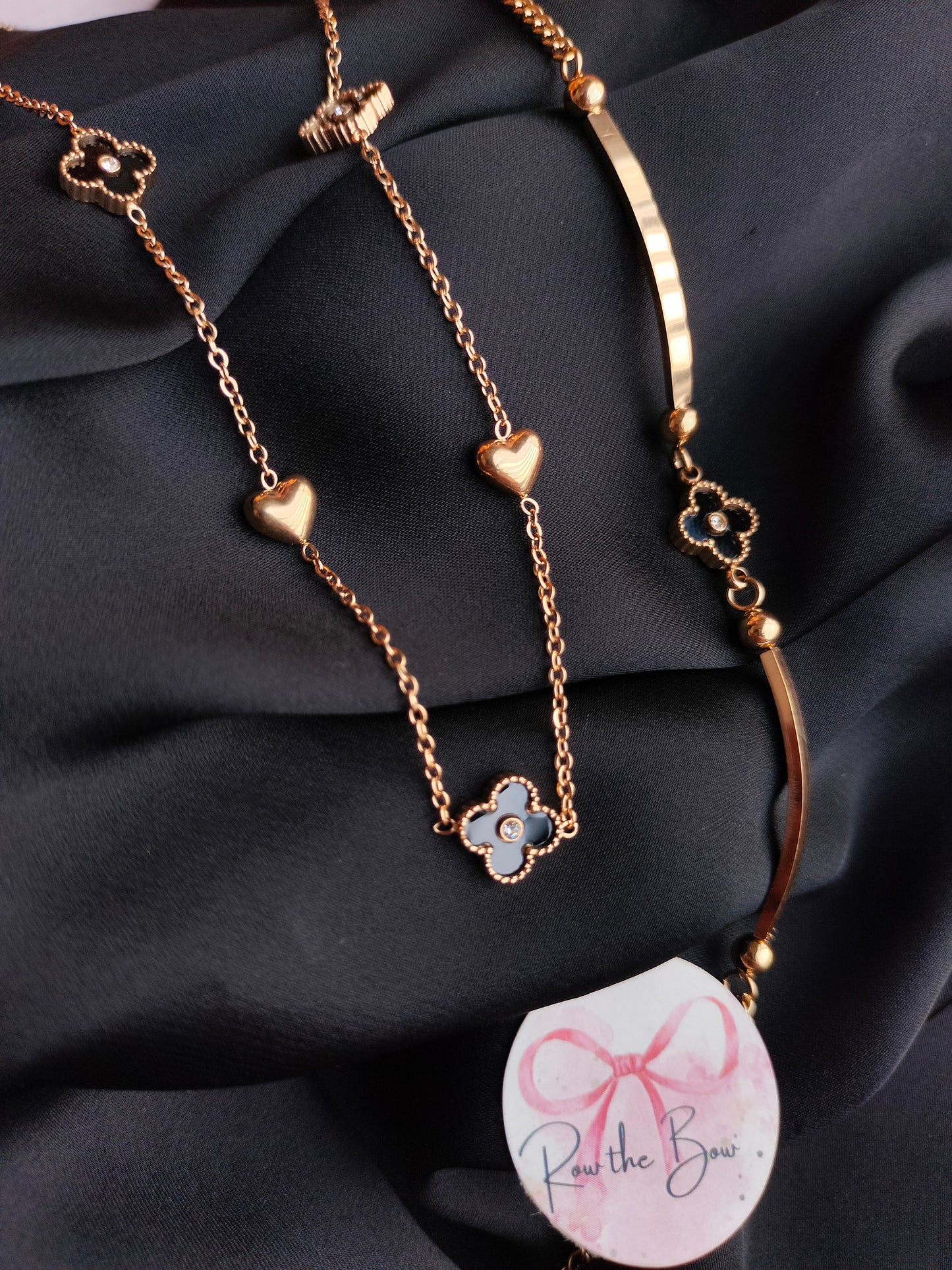 Clovar thin bracelet golden