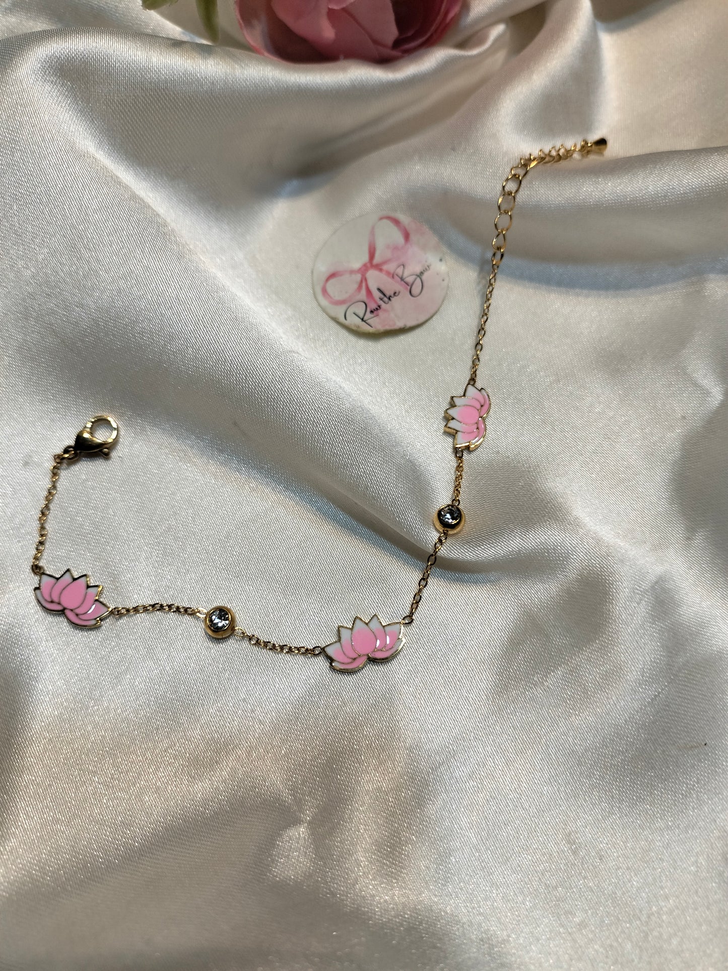 Lotus bracelet