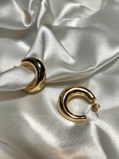 Hola Hoop Metallic Golden