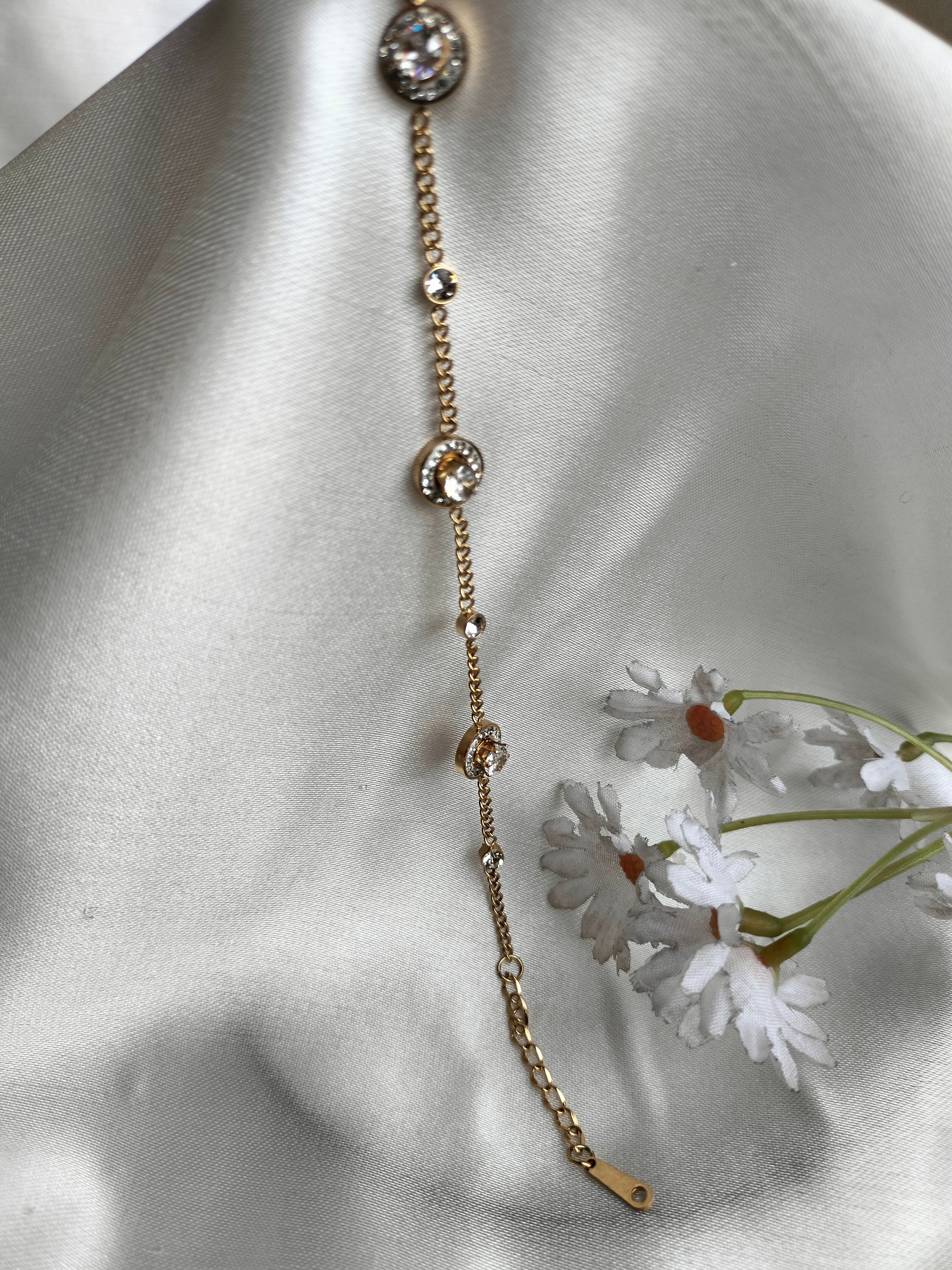 White Stony Bracelet