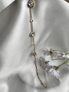 White Stony Bracelet