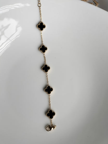 Clovar Black chain bracelet