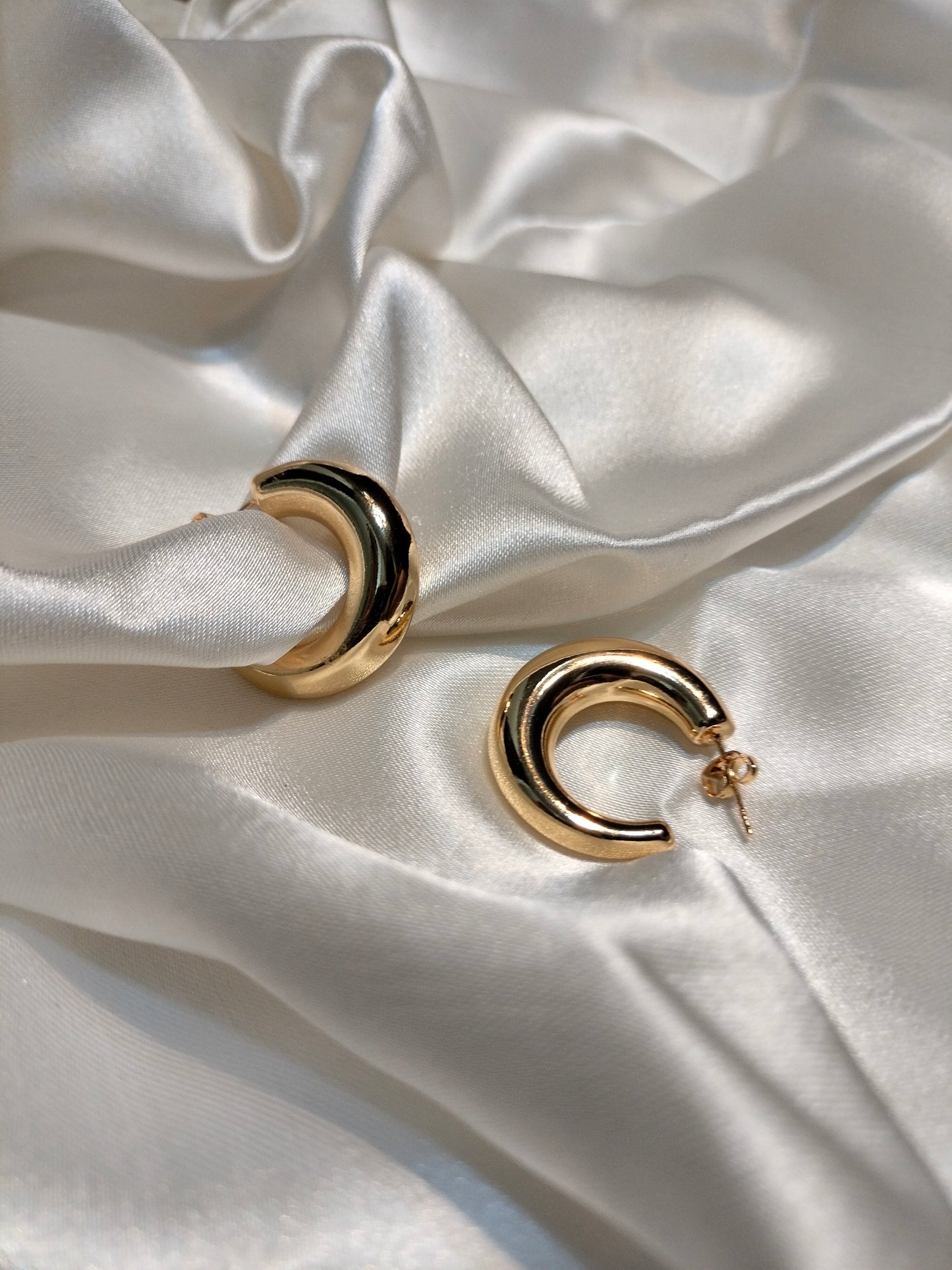 Hola Hoop Metallic Golden