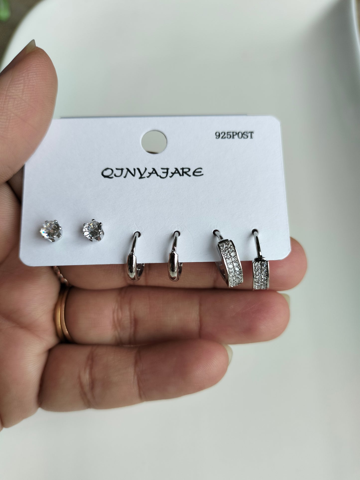 Stud Set-0034(Silver)