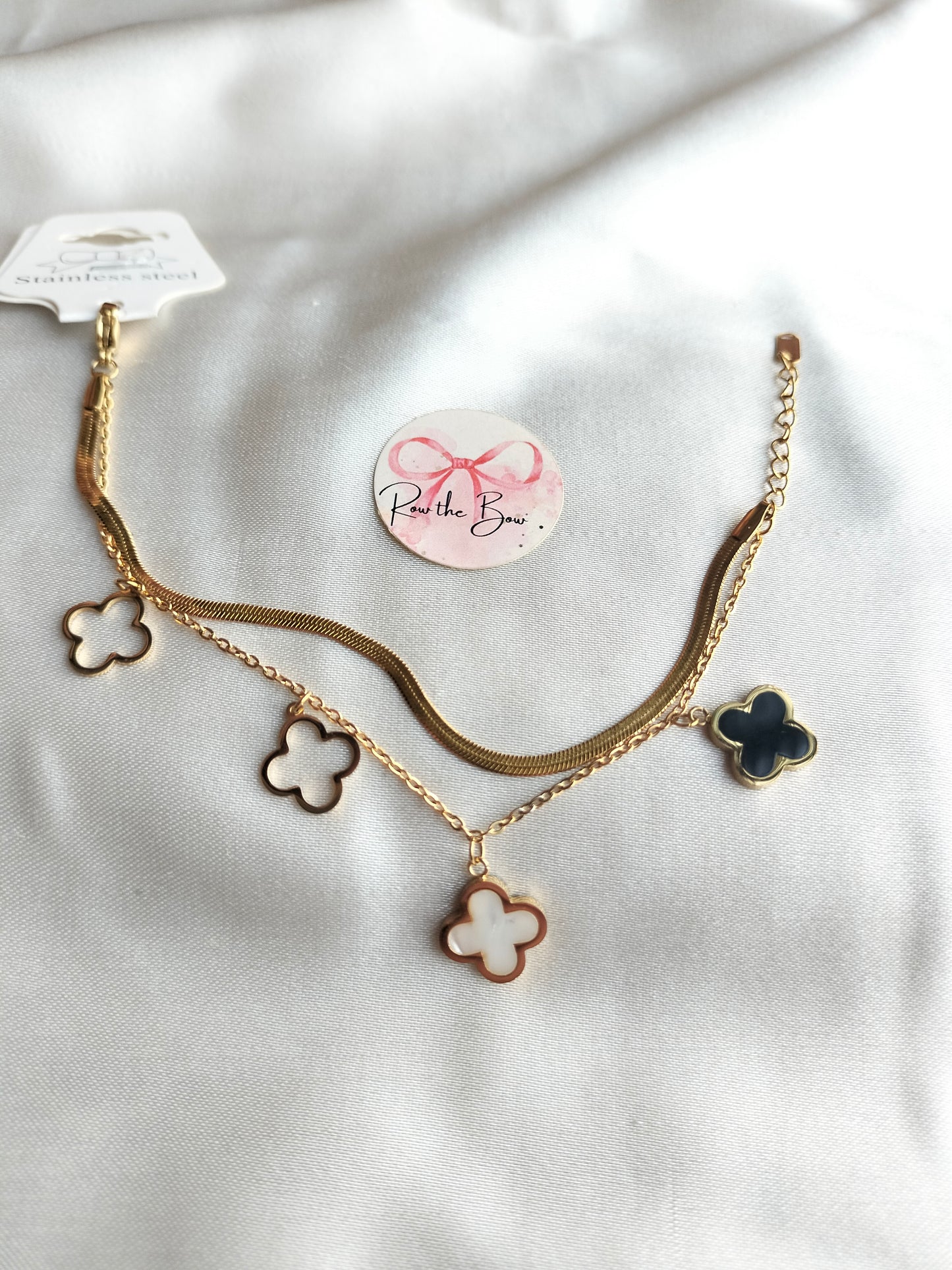 Clovar Flat chain bracelet