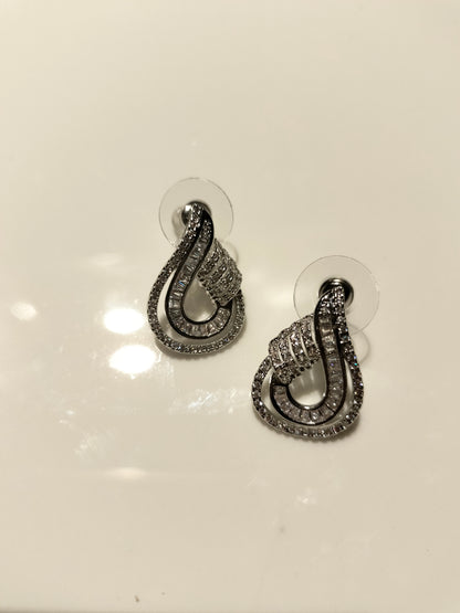 Shiny Zircon Stone Earring