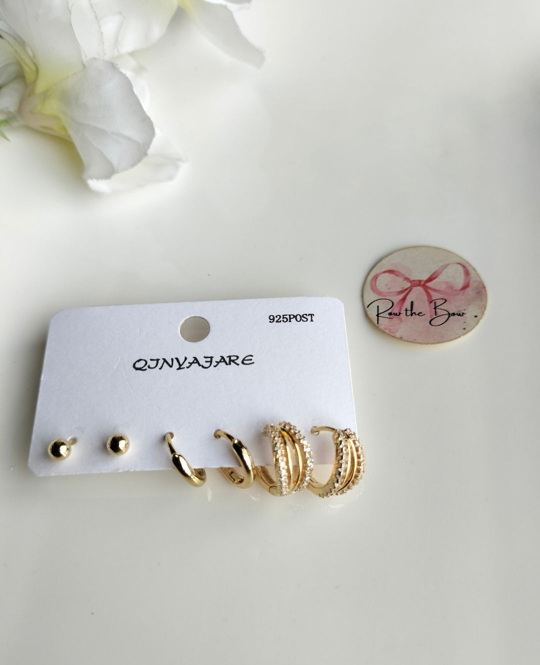 Ball Stud Set Golden