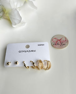 Ball Stud Set Golden