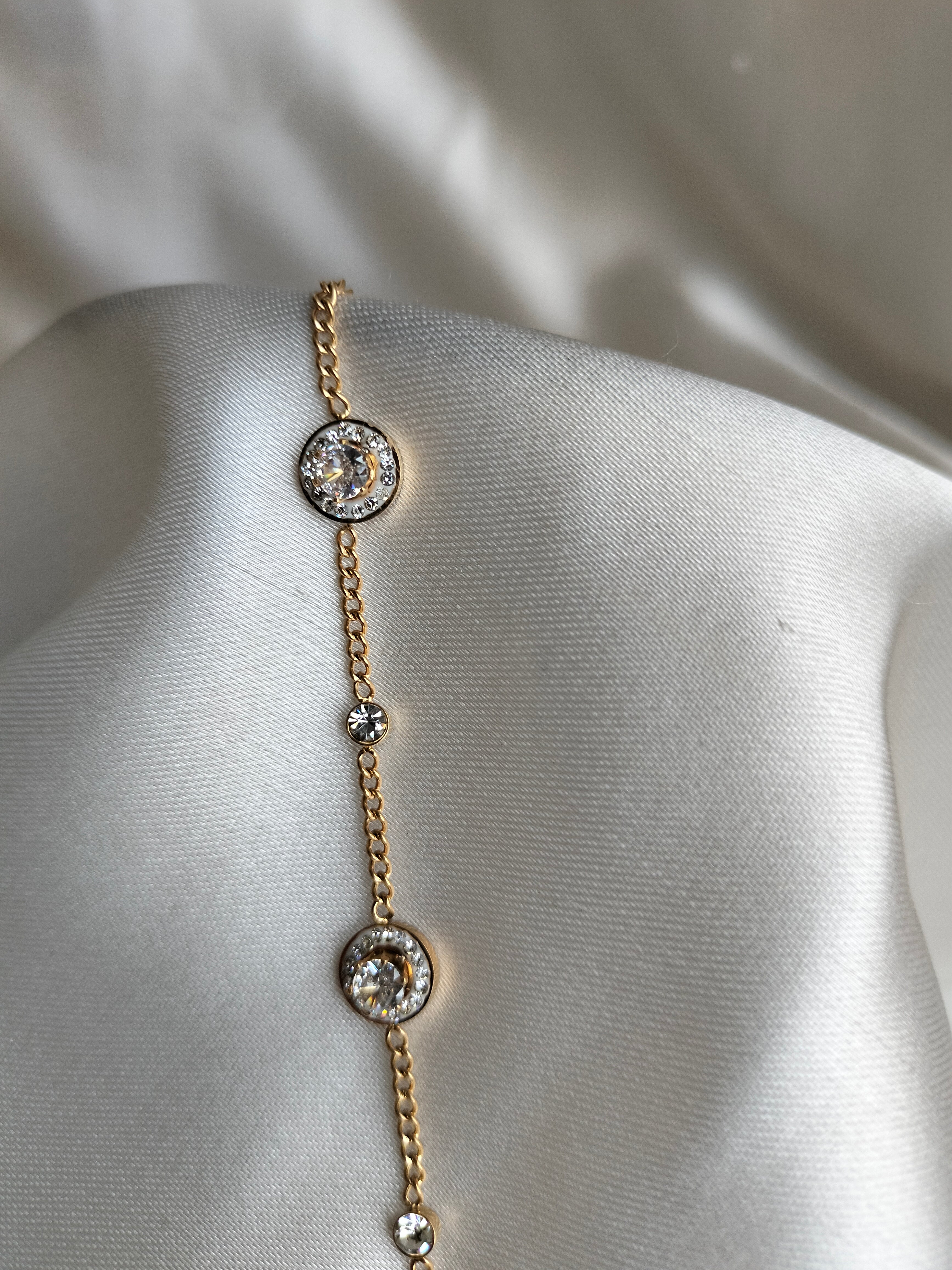 White Stony Bracelet