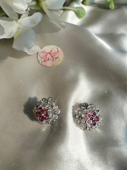 Multi Floral filigree Earrings
