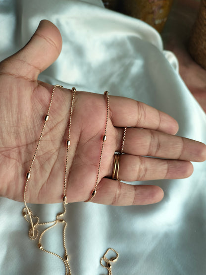 Long Layer stainless Necklace