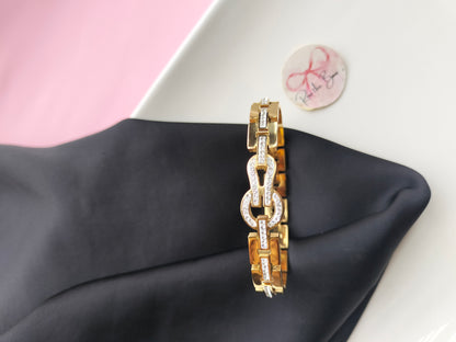 Knotted 01 stainless steel bracelet