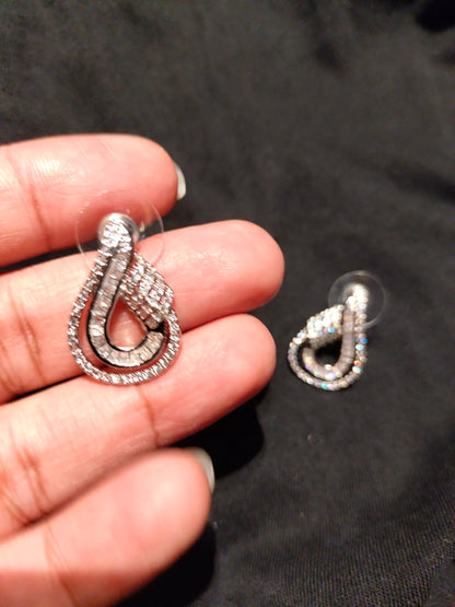 Shiny Zircon Stone Earring
