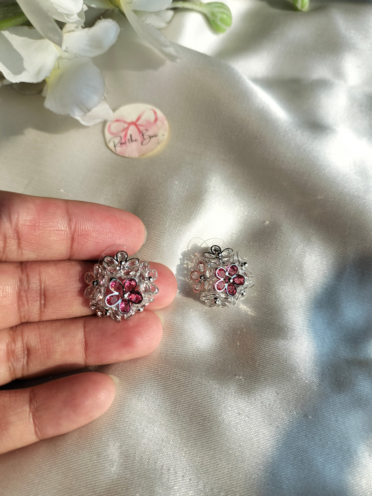 Multi Floral filigree Earrings
