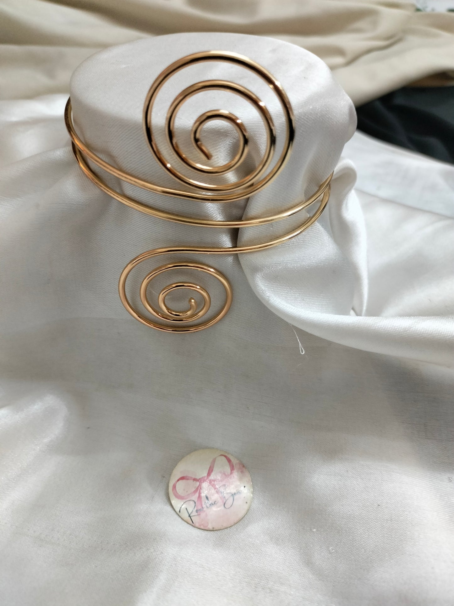 Golden Circle Arm Cuff