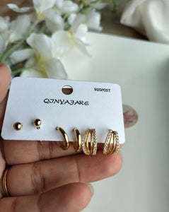 Ball Stud Set Golden