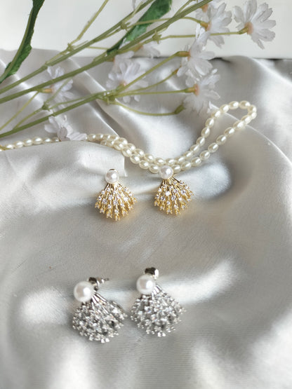 Pearl Zircon Nest Silver