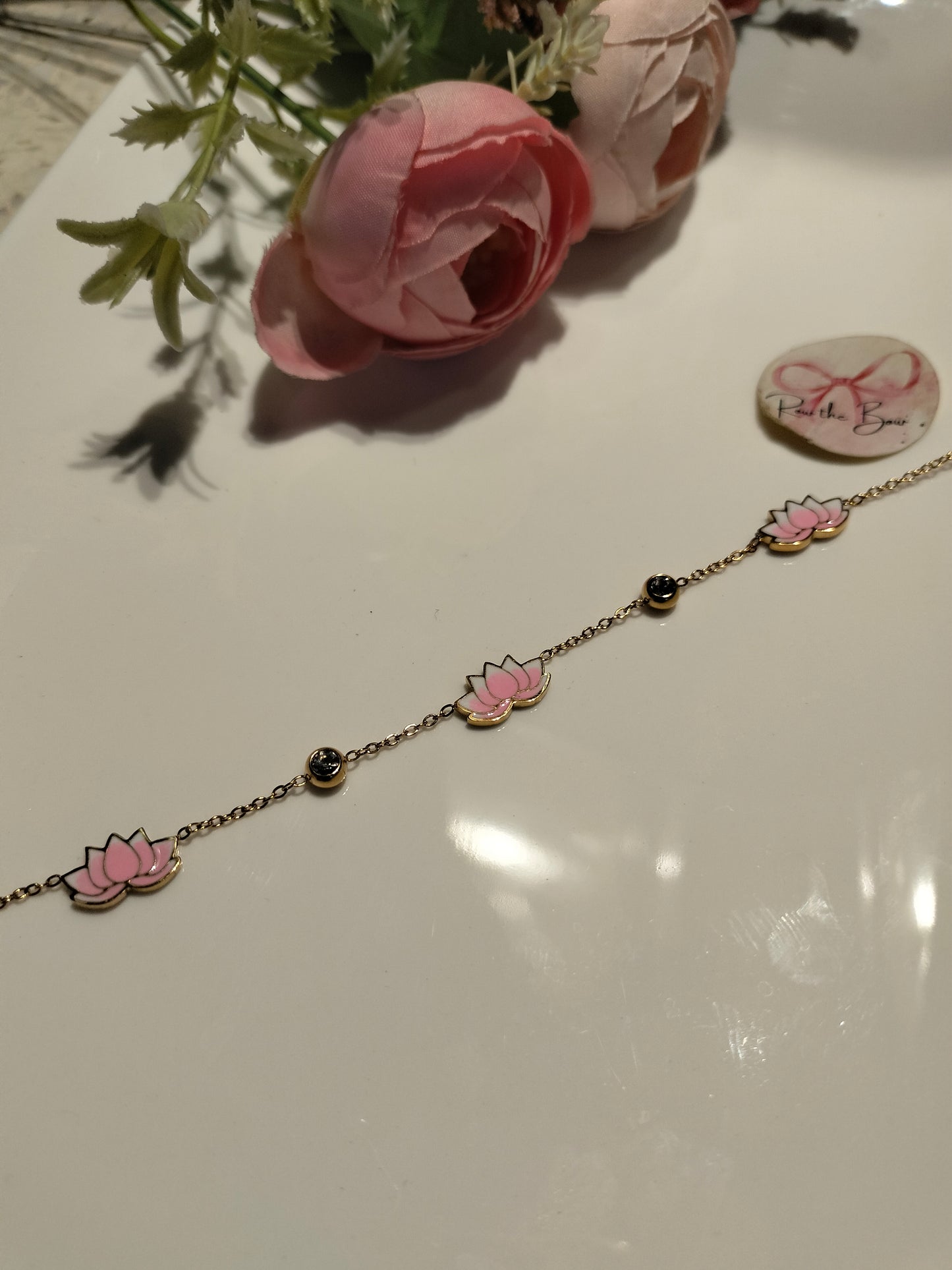 Lotus bracelet