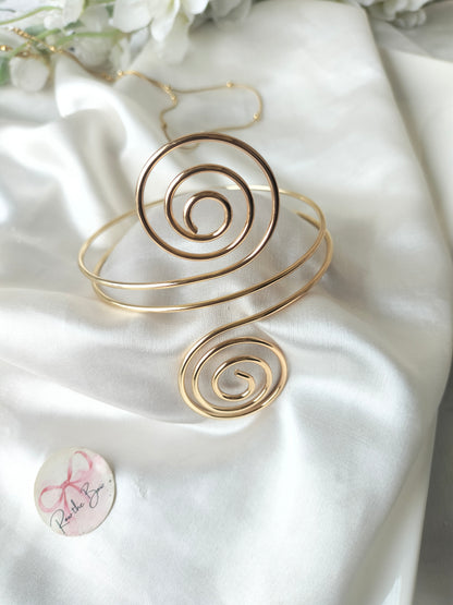 Golden Circle Arm Cuff