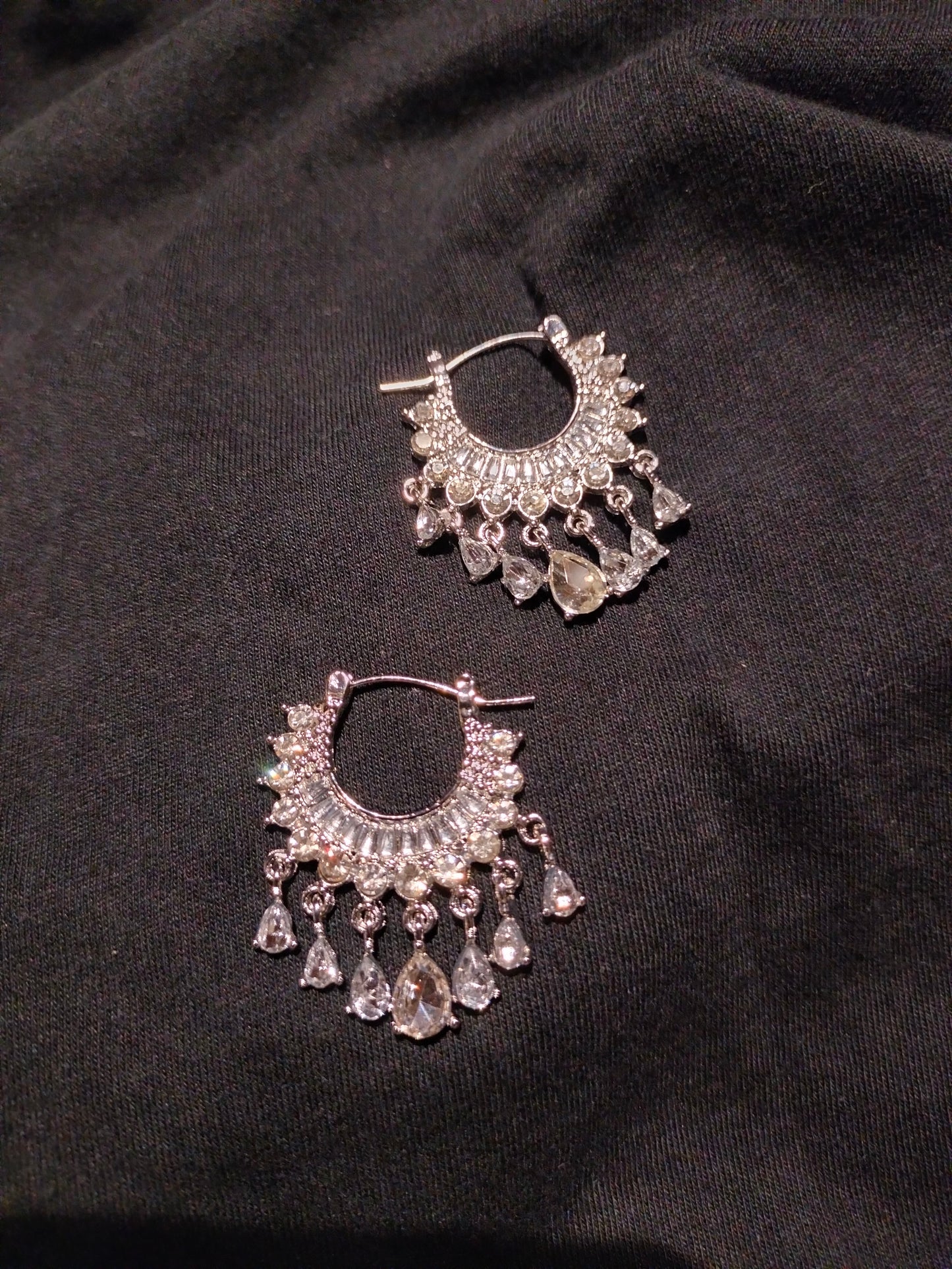 Silver Shine Jhumka