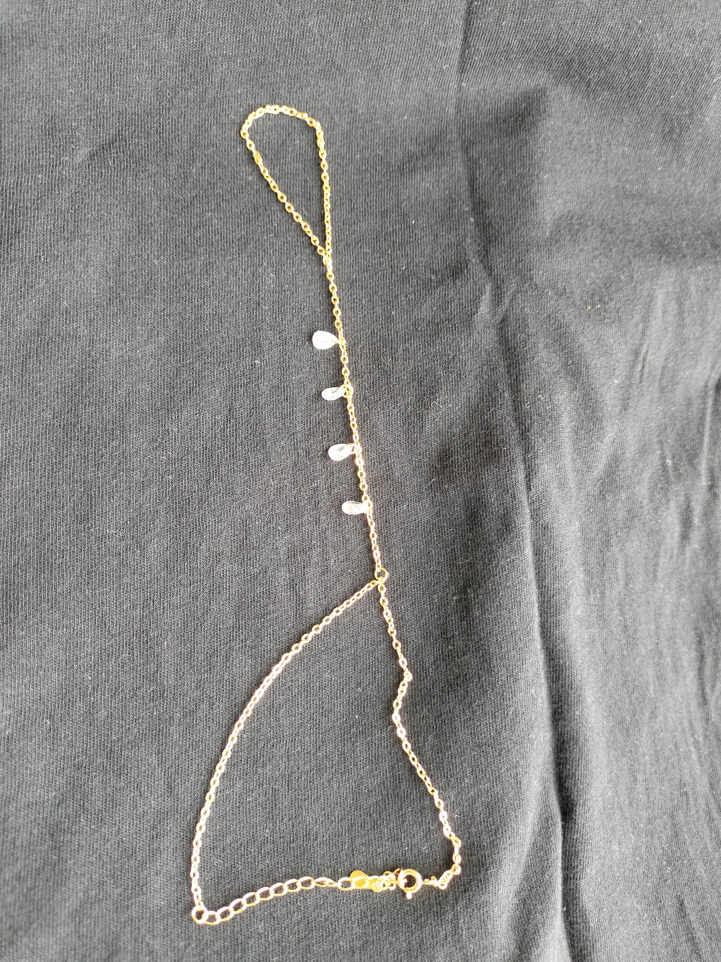 Aliban drop Ring Chain Bracelet-06