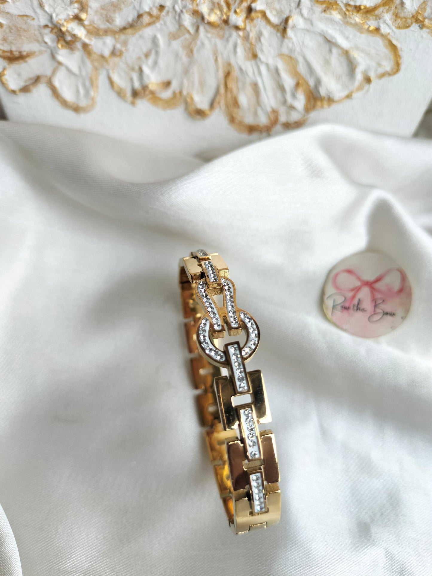 Knotted 01 stainless steel bracelet