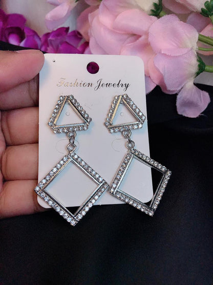 Double triangle silver