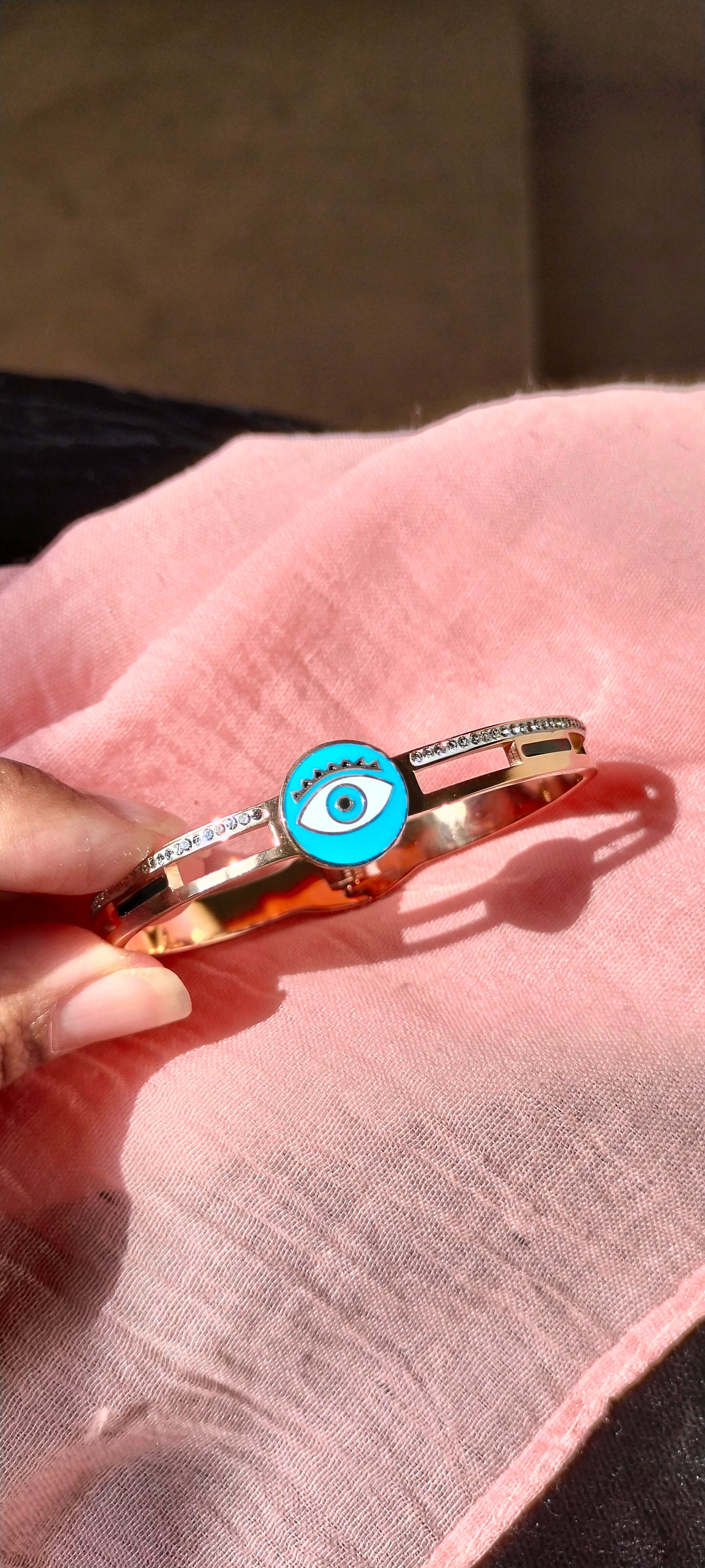 Titanium Eye Bracelet