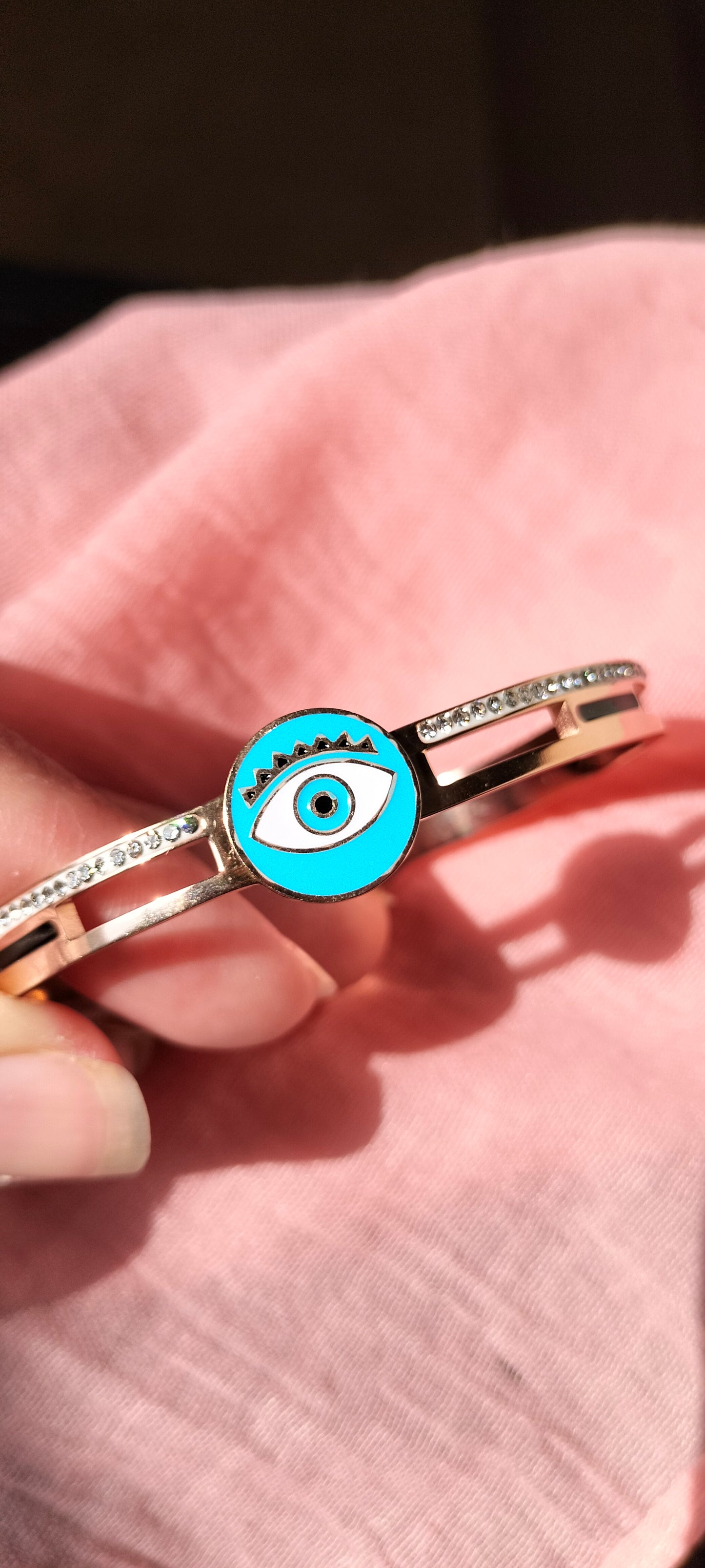 Titanium Eye Bracelet