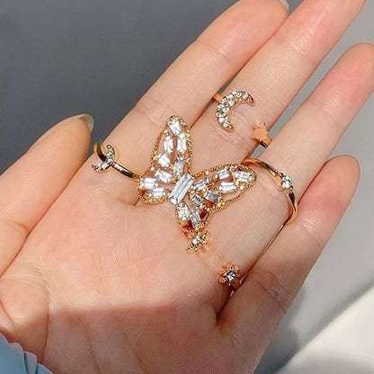 Butterfly Ring Set (R-25)