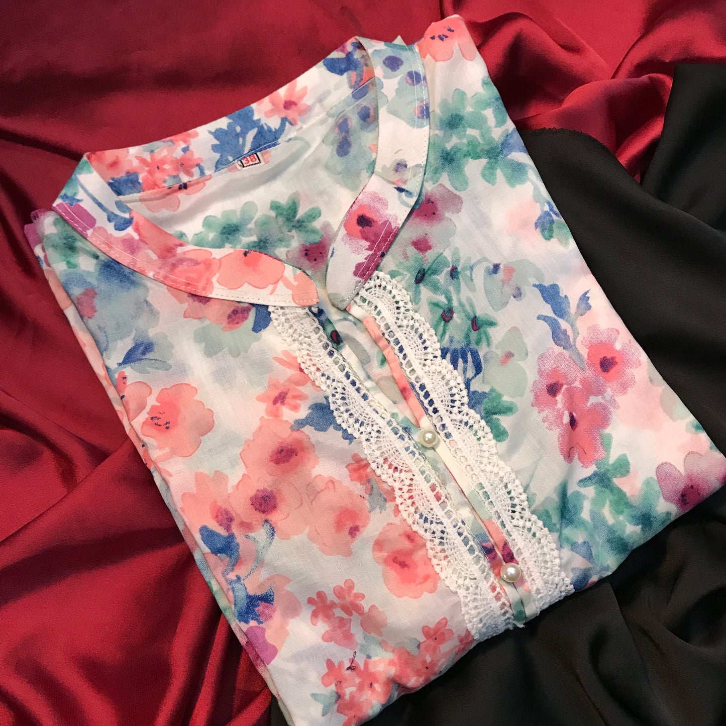 Soothing Pink cotton kurti