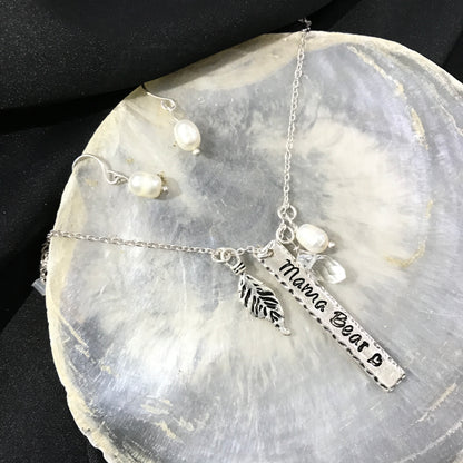 Pearl Engraved Set
