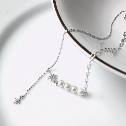 Pearl star pendant