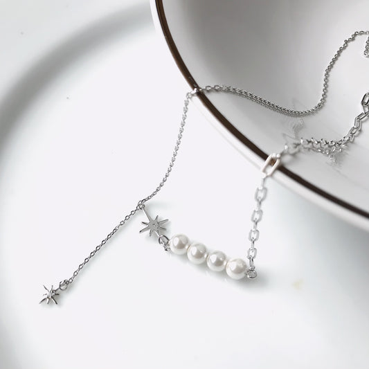 Pearl star pendant