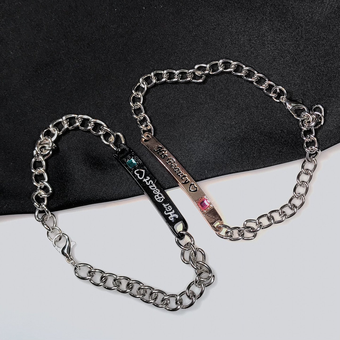 Couple Bracelet Set Beast & Beauty