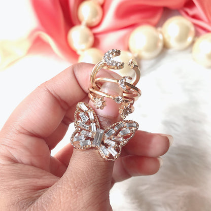 Butterfly Ring Set (R-25)