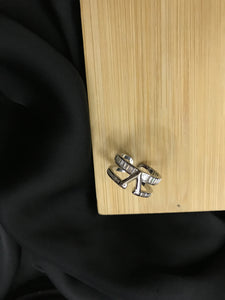 Titanium V Silver Ring (Luise)