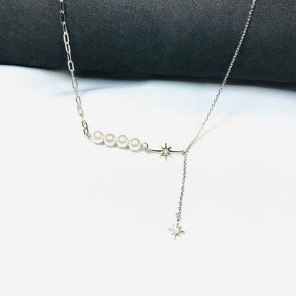 Pearl star pendant