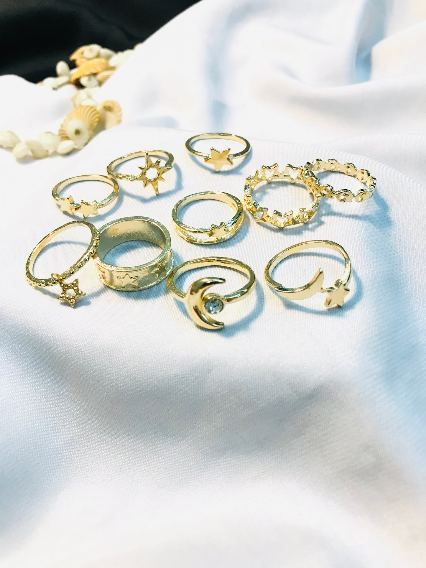 Moon Ring Set (R-70)