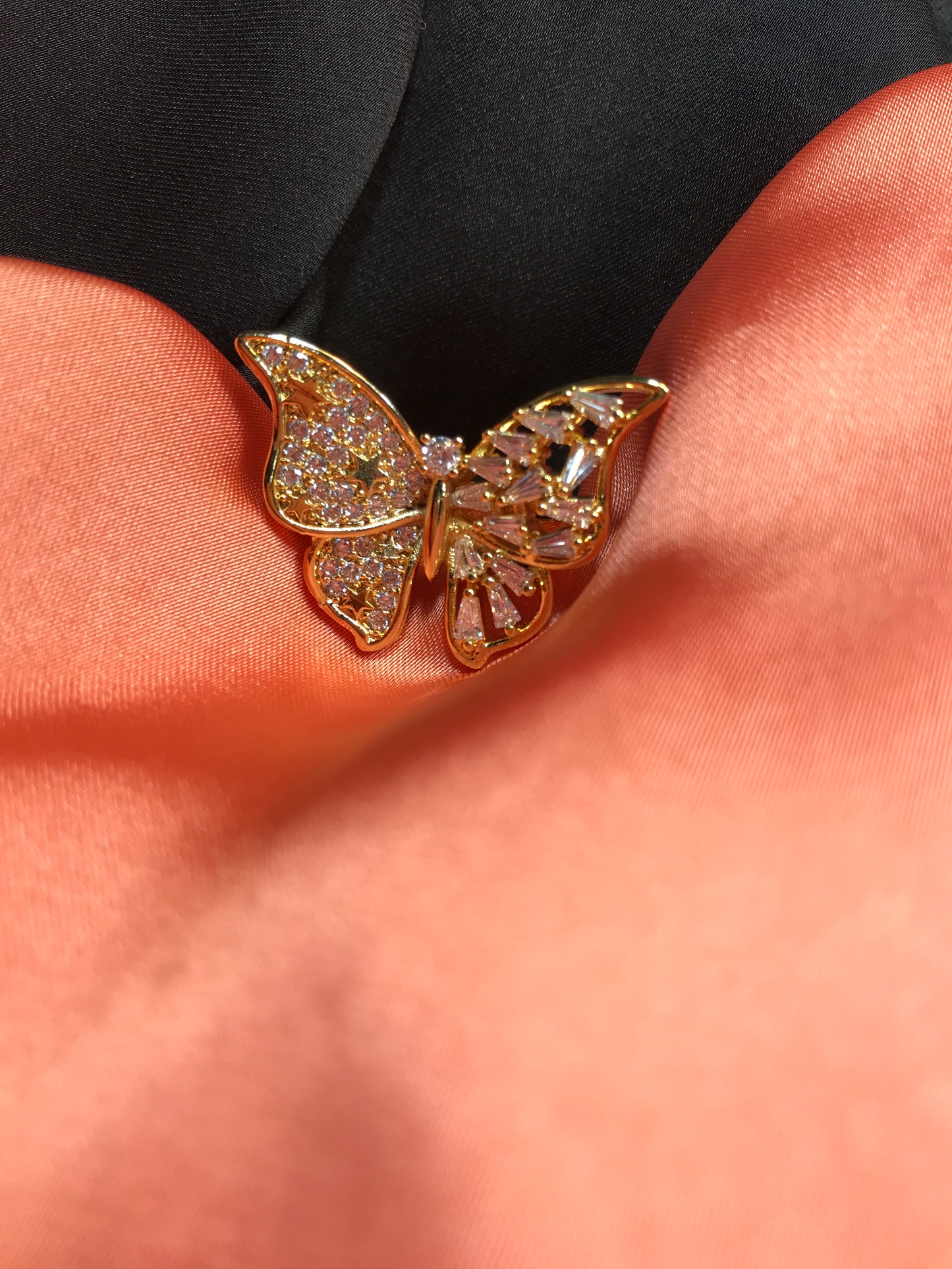 Golden Butterfly Ring