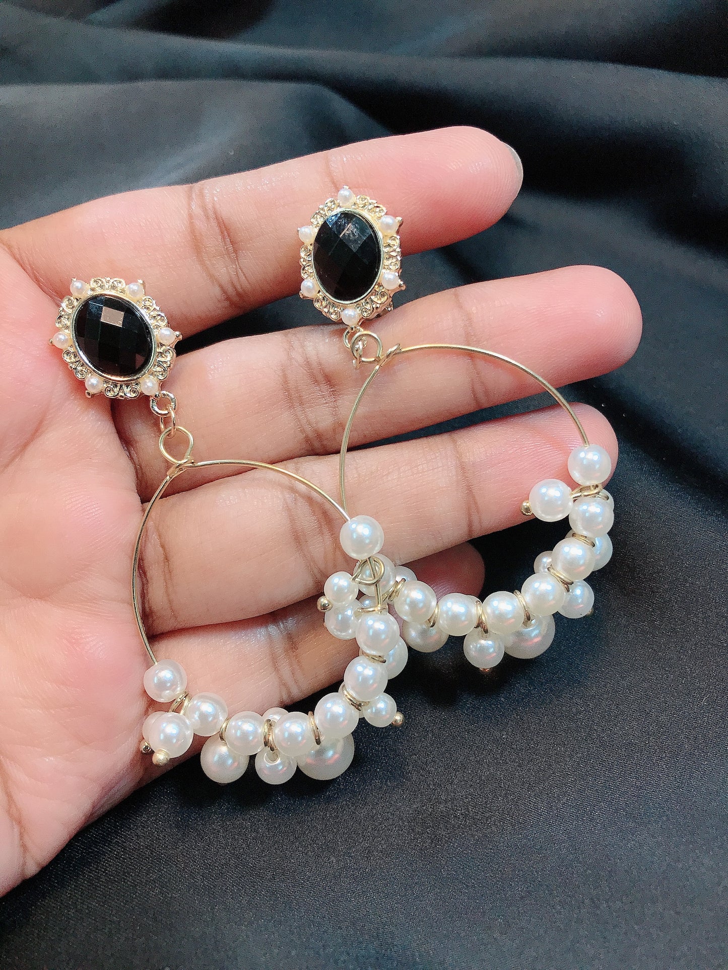 Pearly Jhumka Earring