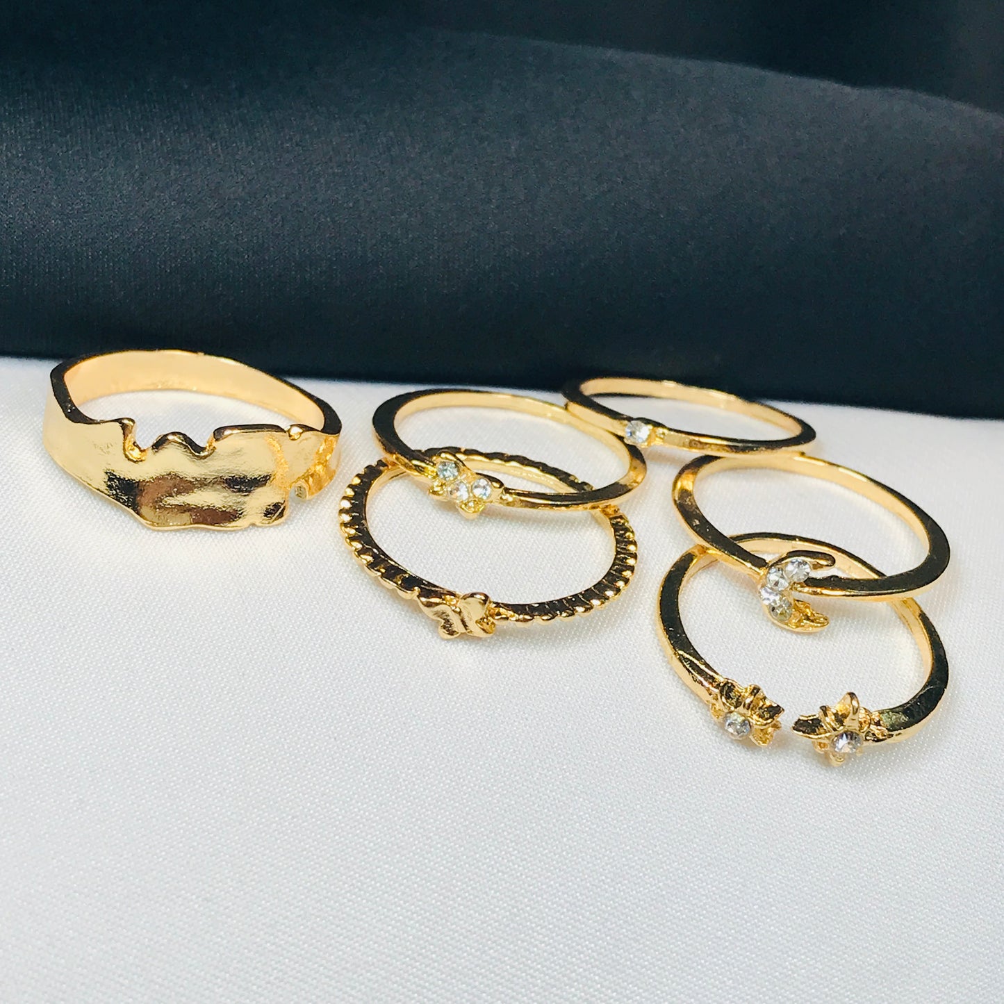 Half Moon Ring Set (R-31)