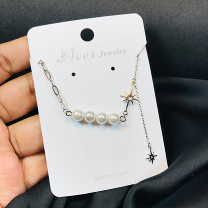 Pearl star pendant