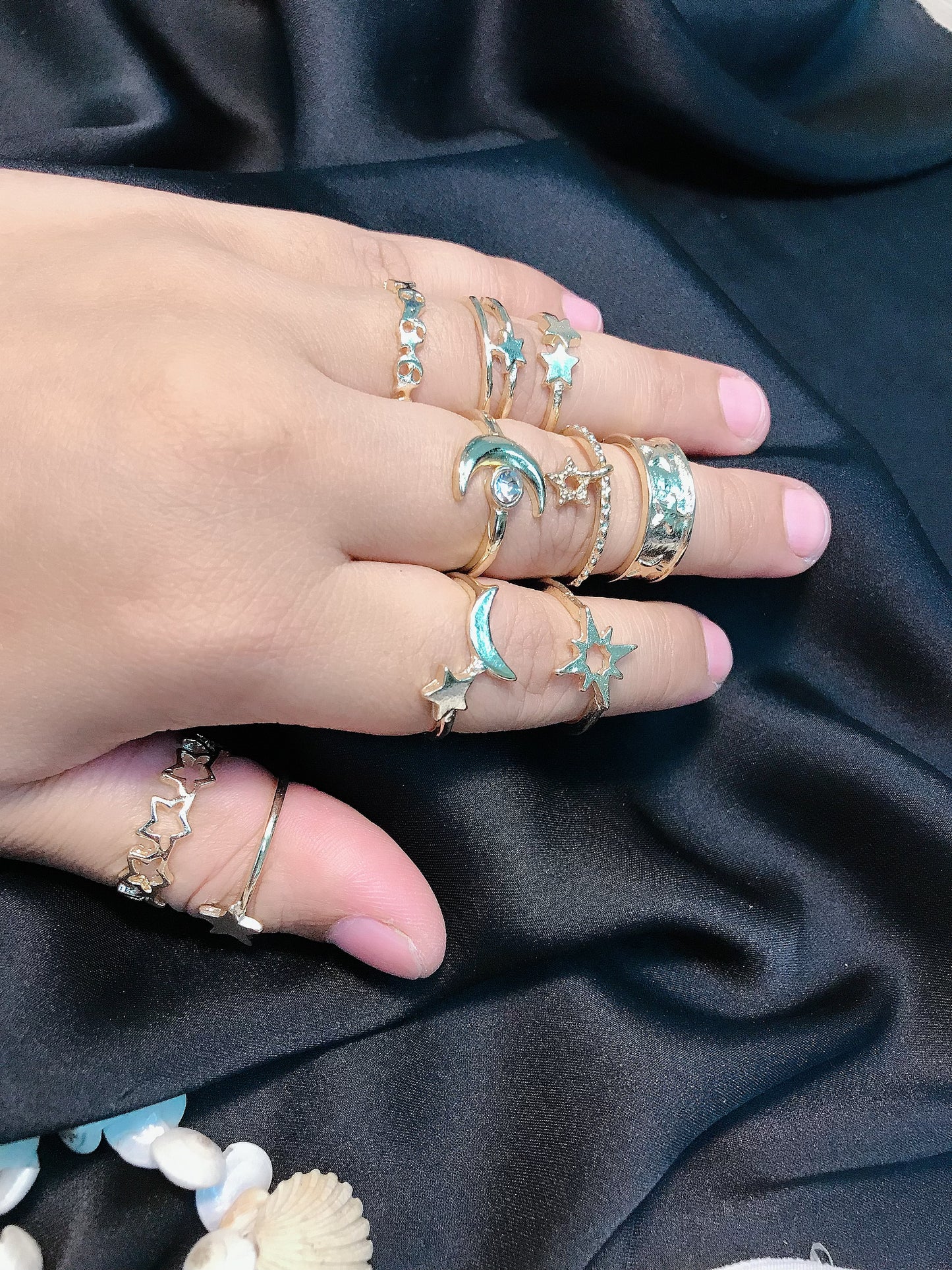 Moon Ring Set (R-70)