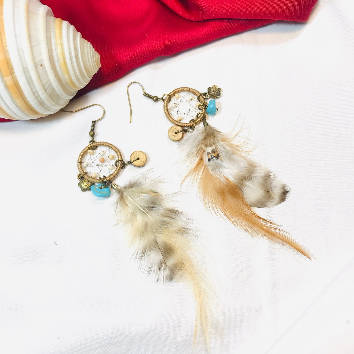 Feather Hanging Earring