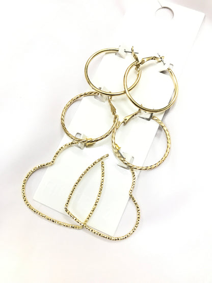 Love Circle Hoop Set