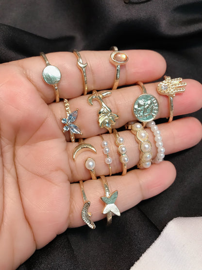 Butterfly Ring Set (R-65)