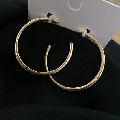 plain Golden hoop