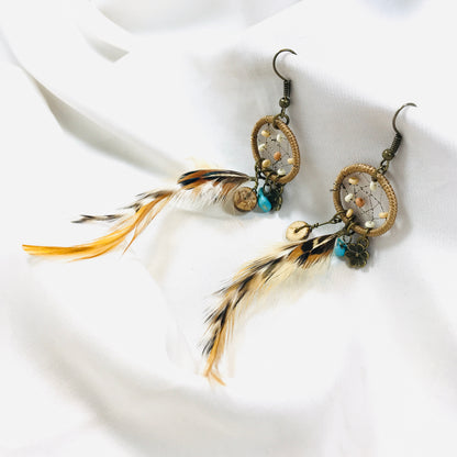 Feather Hanging Earring